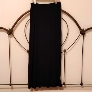 J. Jill Black Maxi Skirt Size XS
